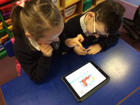 Year 3 using Scratch Jr.